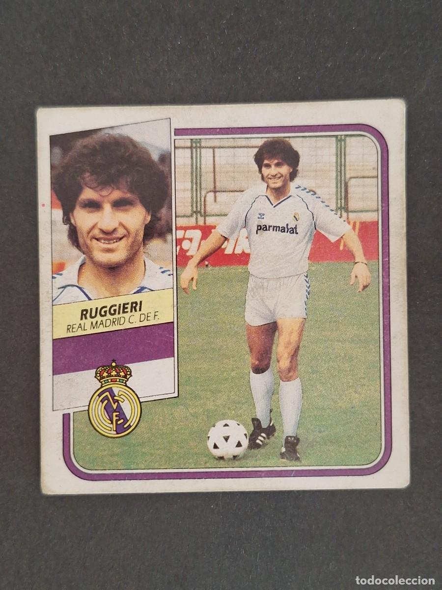 Cartes &agrave; collectionner de Football: L3 RUGGIERI REAL MADRID LIGA ESTE 1989 1990 89 90 DESPEGADO RECUPERADO