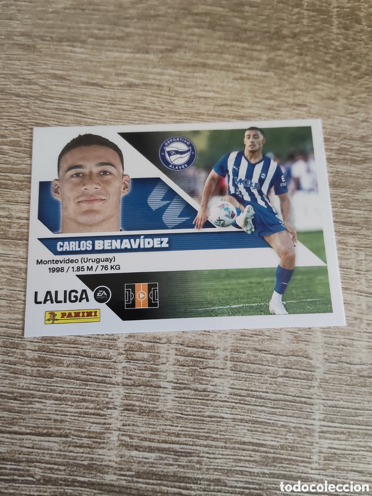 Cromos de f&uacute;tbol: Benav&iacute;dez Alav&eacute;s liga 2026 2027 26 27 ediciones este