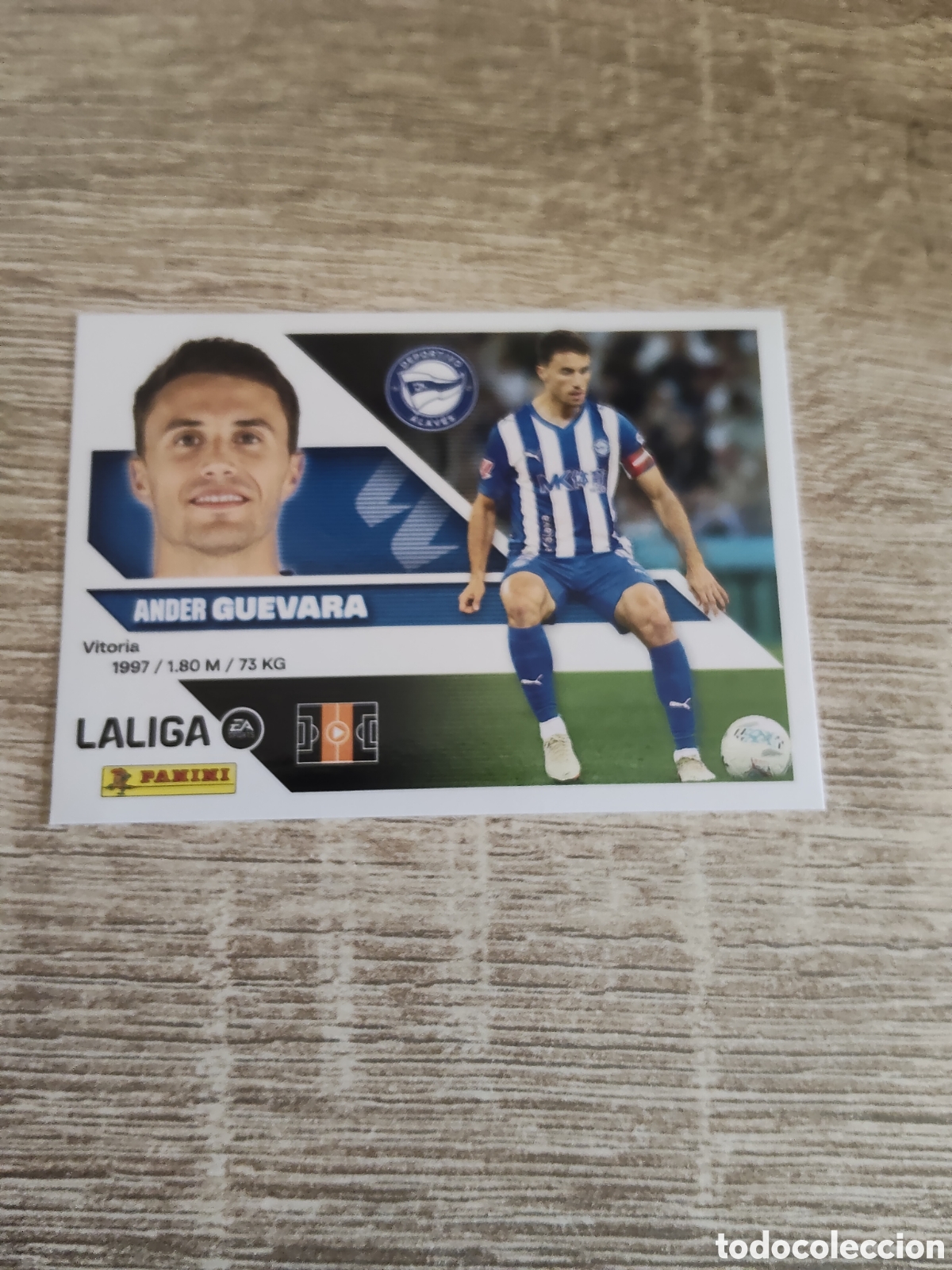 Cromos de f&uacute;tbol: Guevara Alav&eacute;s liga 2026 2027 26 27 ediciones este