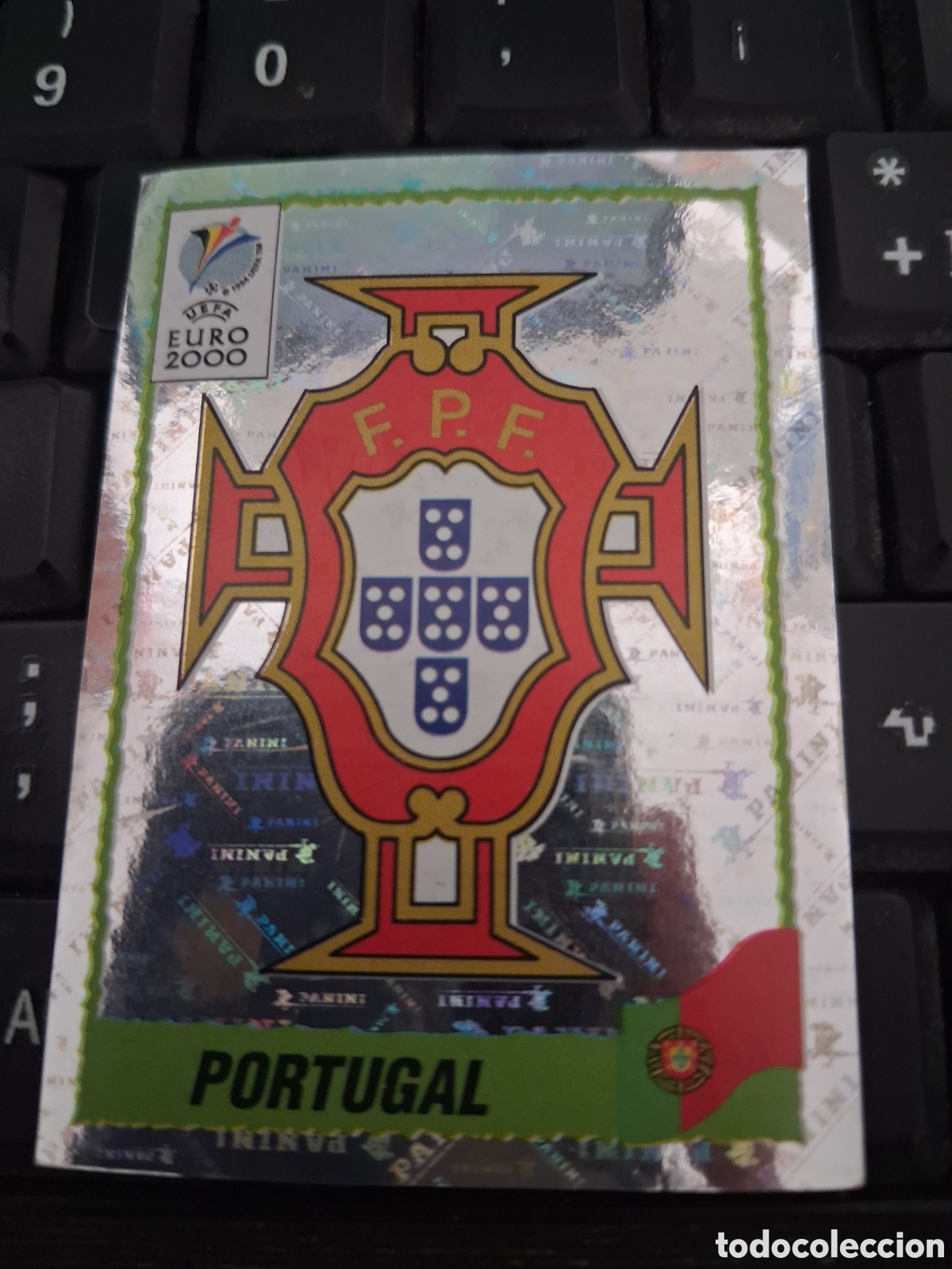 Cromos de f&uacute;tbol: Portugal 49 Escudo Euro 2000 Panini