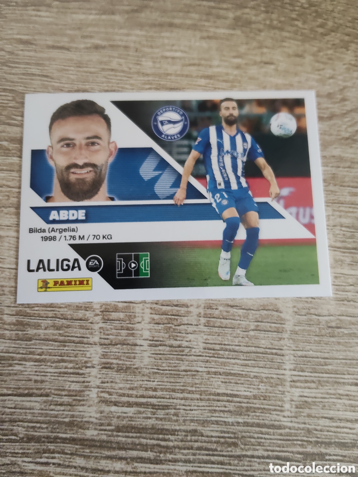 Cromos de f&uacute;tbol: Abde Alav&eacute;s liga 2026 2027 26 27 ediciones este