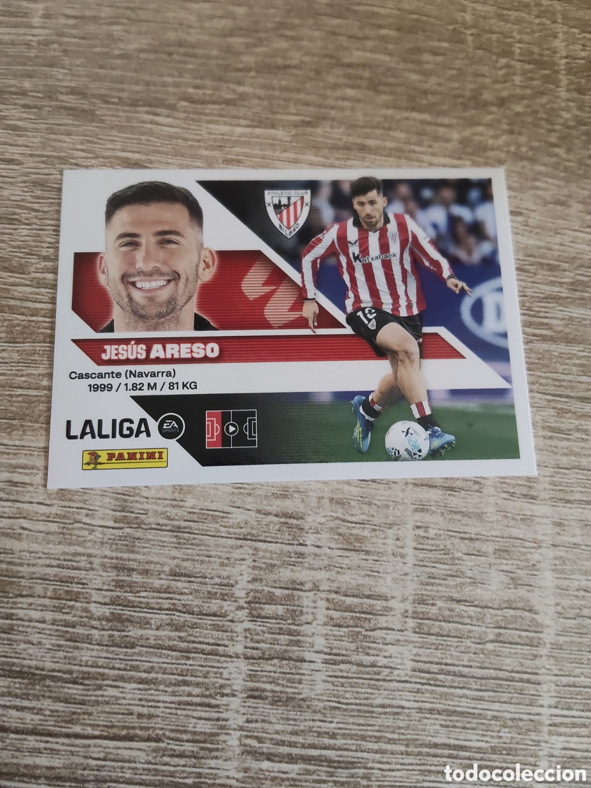 Cromos de f&uacute;tbol: Areso Athletic de Bilbao liga 2026 2027 26 27 ediciones este