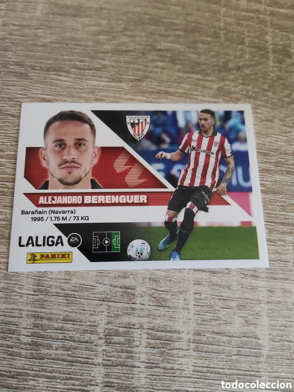 Cromos de f&uacute;tbol: Berenguer Athletic de Bilbao liga 2026 2027 26 27 ediciones este