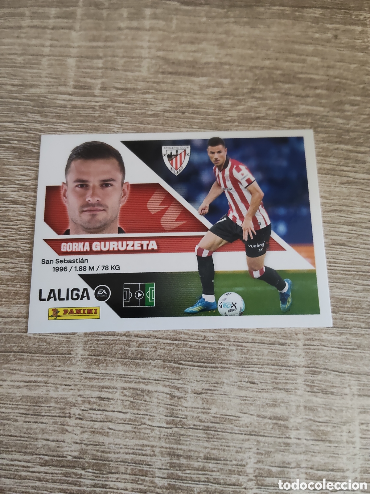 Cromos de f&uacute;tbol: Guruzeta Athletic de Bilbao liga 2026 2027 26 27 ediciones este