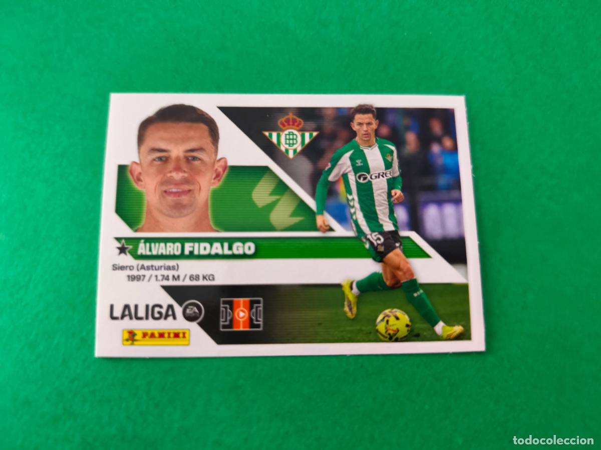 Cromos de f&uacute;tbol: CROMO FUTBOL FIDALGO REAL BETIS BALOMPIE SIN PEGAR N&ordm; 12 LIGA ESTE 2026-2027/26-27