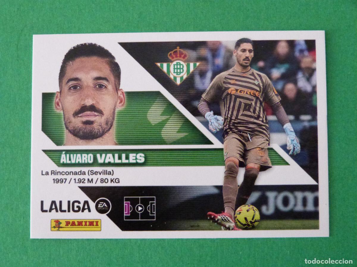 Cromos de f&uacute;tbol: CROMO FUTBOL VALLES REAL BETIS BALOMPIE SIN PEGAR N&ordm; 3 LIGA ESTE 2026-2027/26-27