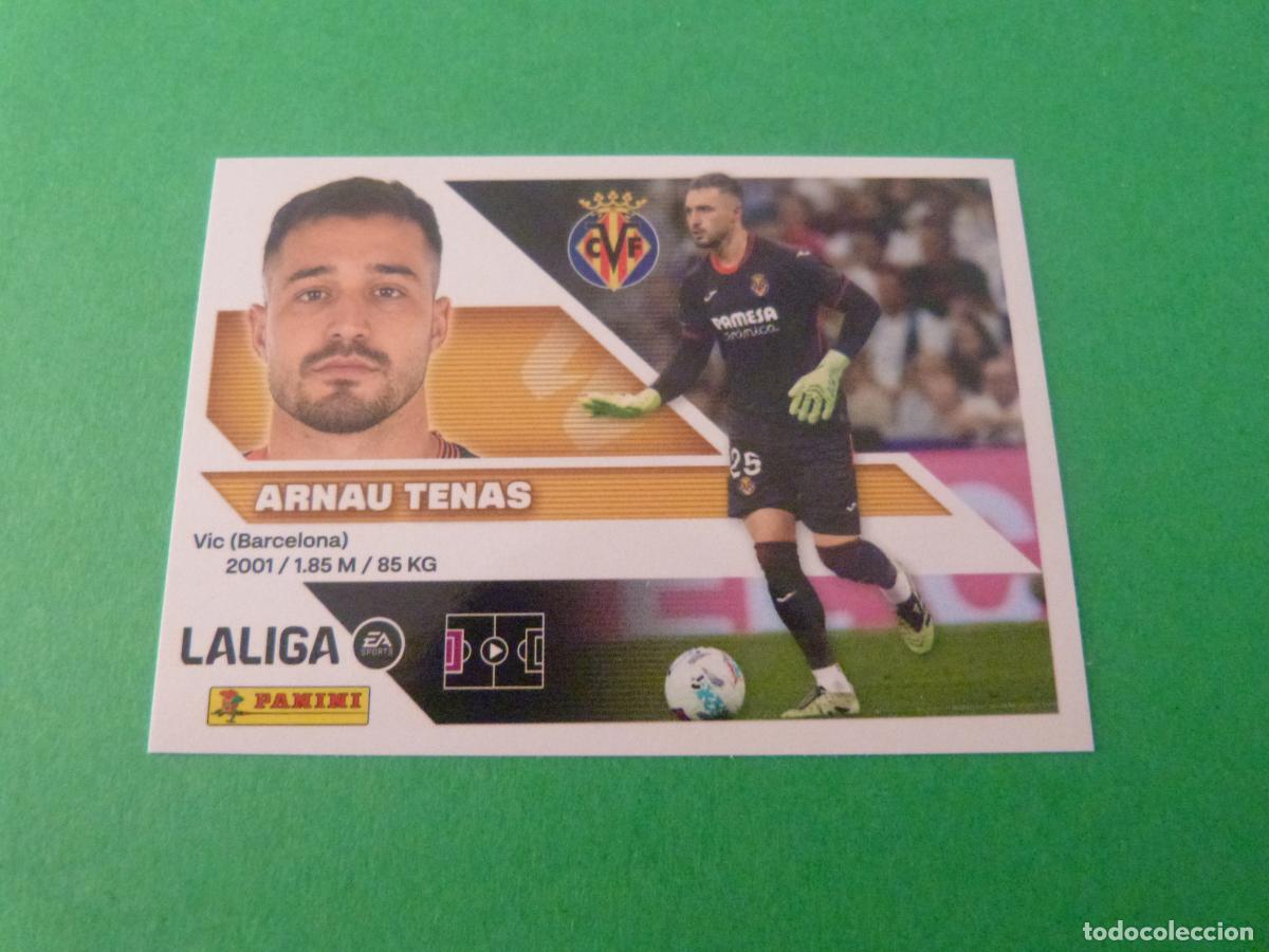 Cromos de f&uacute;tbol: CROMO FUTBOL ARNAU TENAS VILLARREAL C.F. SIN PEGAR N&ordm; 4 LIGA ESTE 2026-2027/26-27