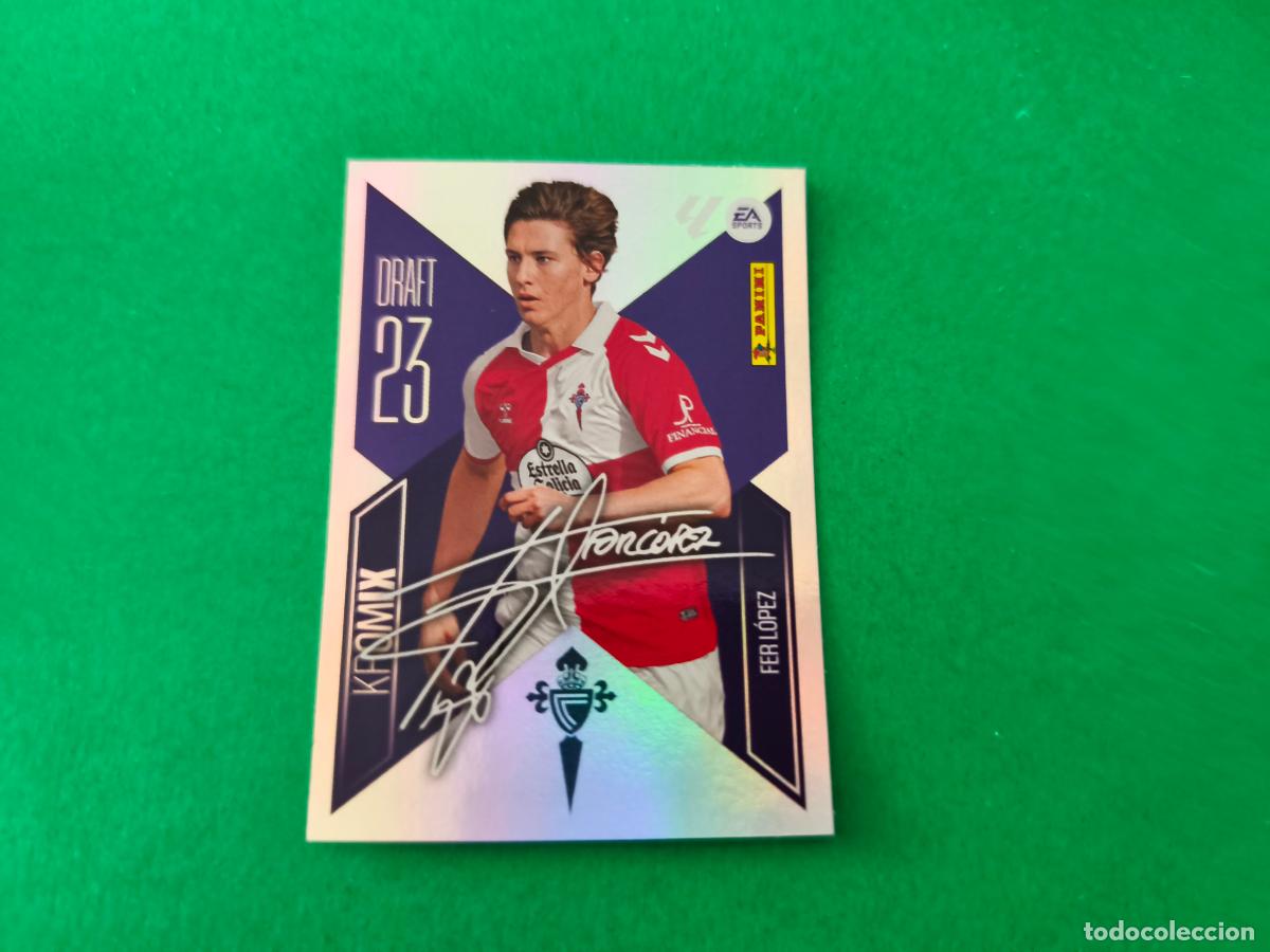 Cromos de f&uacute;tbol: CROMO FUTBOL FER LOPEZ CELTA DE VIGO SIN PEGAR N&ordm; K7 KROMIX LIGA ESTE 2026-2027/26-27
