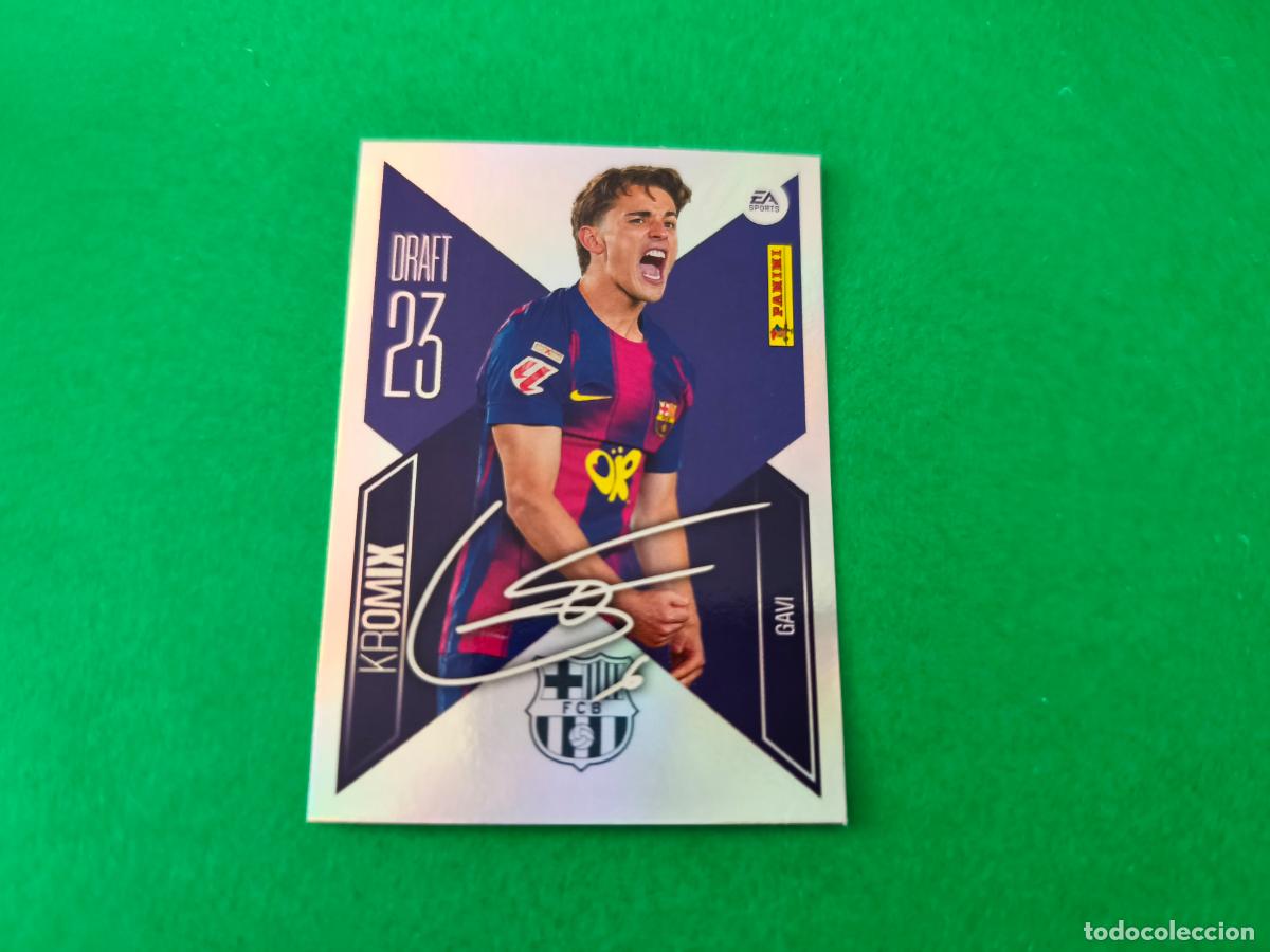 Cromos de f&uacute;tbol: CROMO FUTBOL GAVI F.C.BARCELONA SIN PEGAR N&ordm; K8 KROMIX LIGA ESTE 2026-2027/26-27