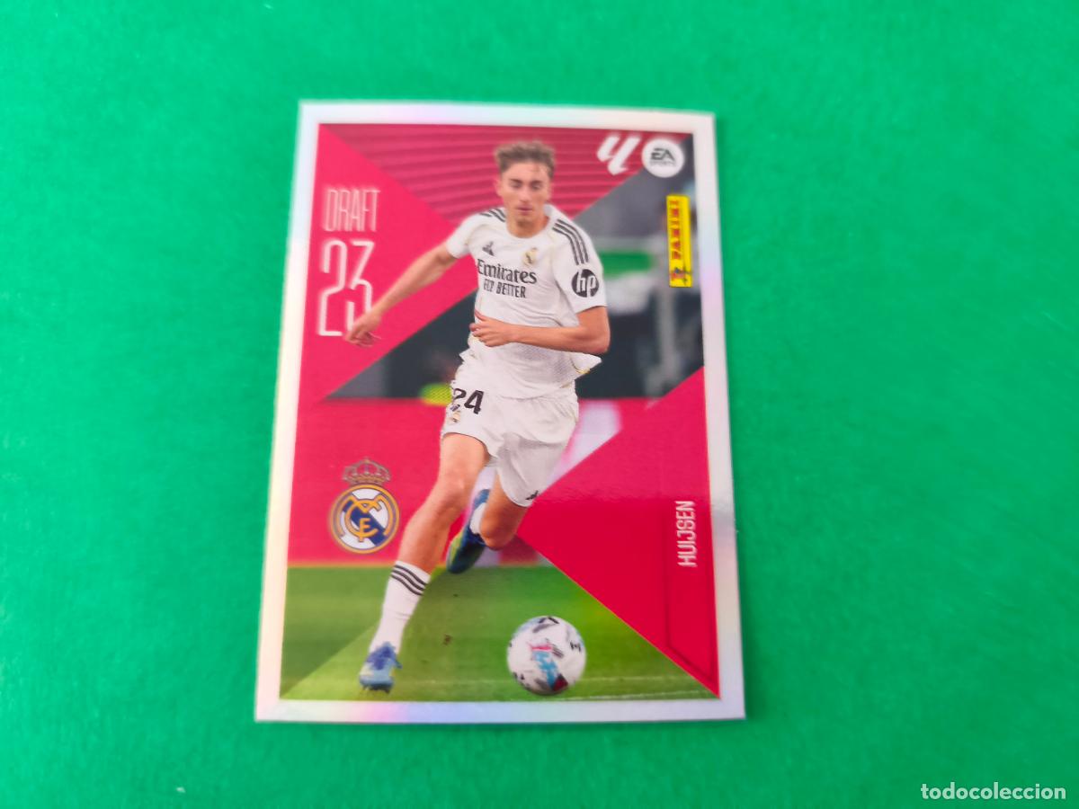 Cromos de f&uacute;tbol: CROMO FUTBOL HUIJSEN REAL MADRID C.F. SIN PEGAR N&ordm; 10 DRAFT 23 LIGA ESTE 2026-2027/26-27