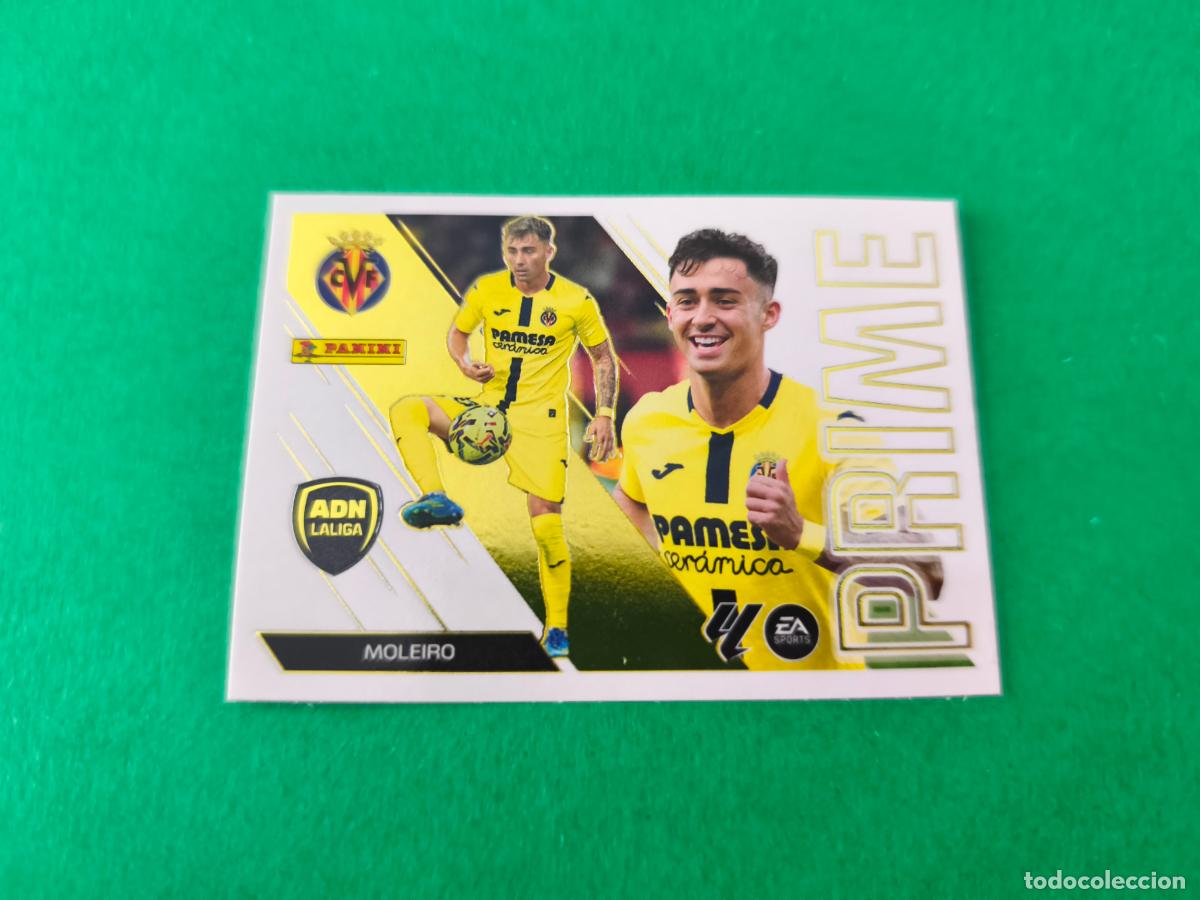 Cromos de f&uacute;tbol: CROMO FUTBOL MOLEIRO VILLARREAL C.F. SIN PEGAR N&ordm; 9 ADN PRIME LIGA ESTE 2026-2027/26-27