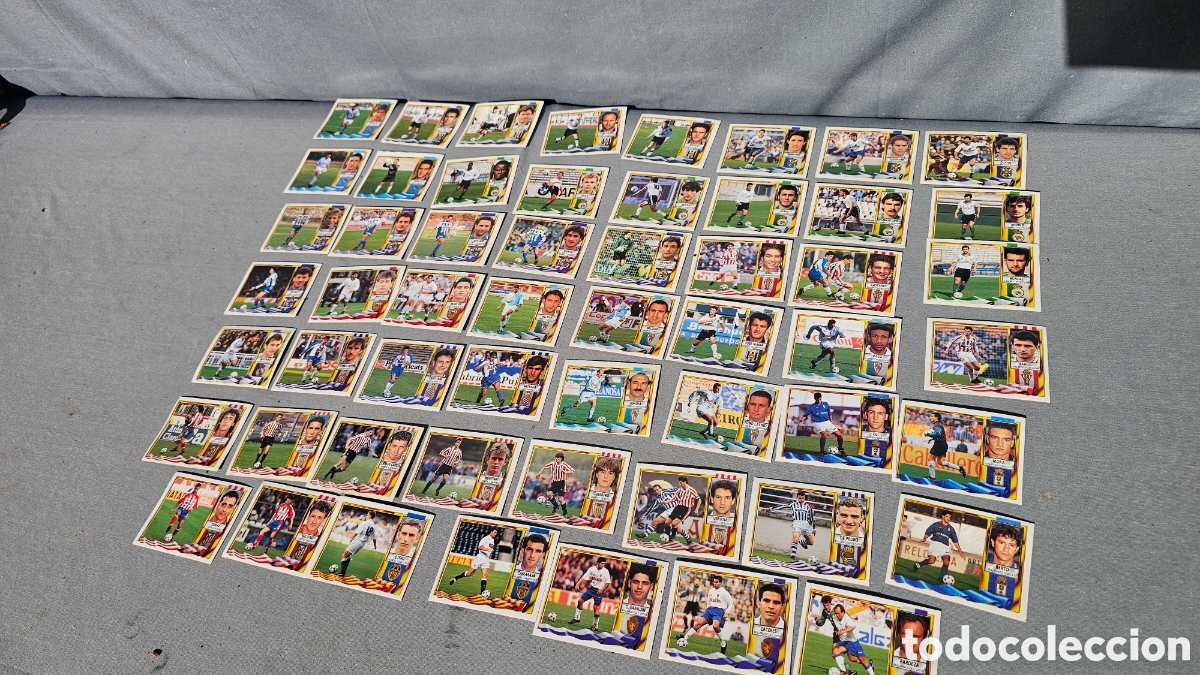 Cromos de f&uacute;tbol: Lote de cromos de f&uacute;tbol liga 95/96