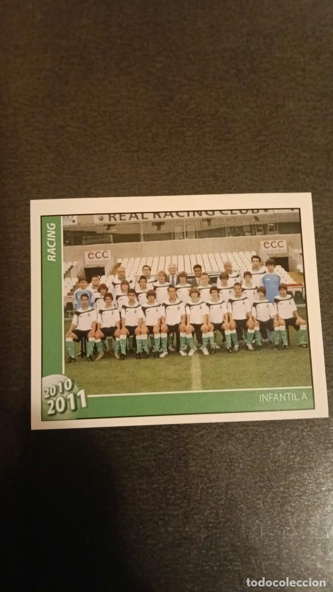 Cromos de f&uacute;tbol: Footprint 2010 2011 Oficial Racing De Santander 179 Plantilla Infantil A