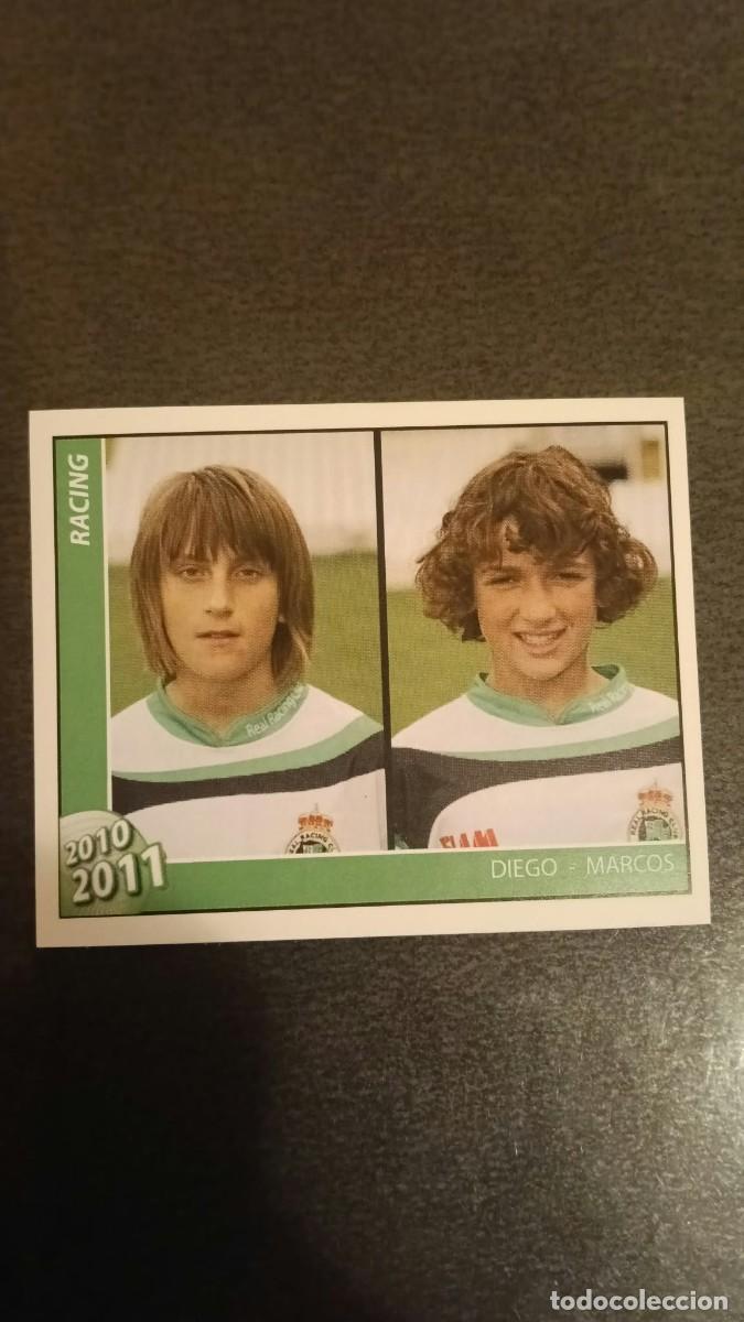 Fu&szlig;ball-Sticker: Footprint 2010 2011 Oficial Racing De Santander 188 Diego-Marcos Infantil A