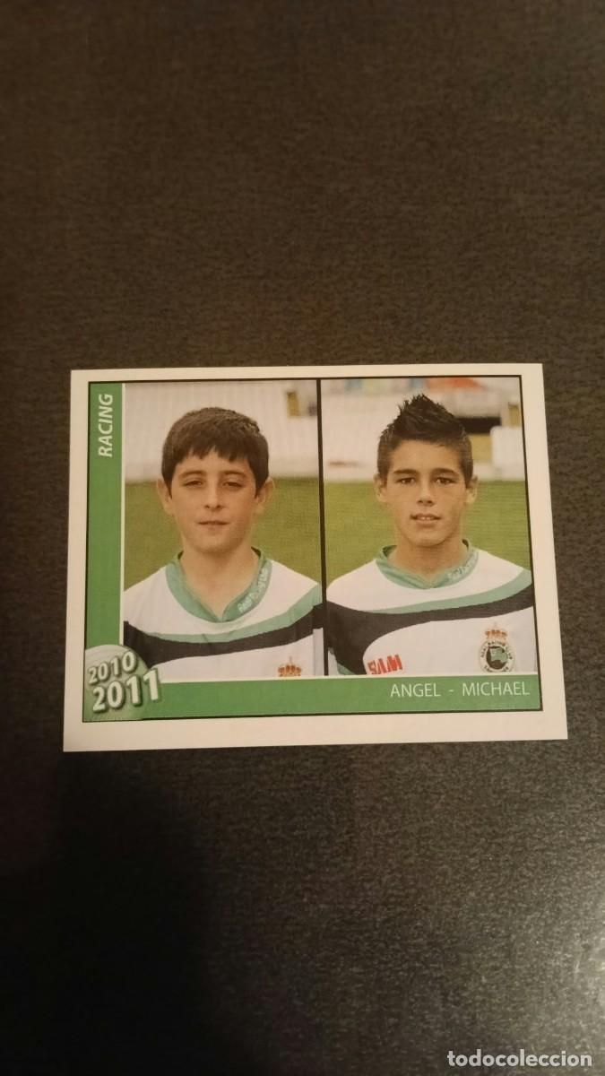 Cromos de f&uacute;tbol: Footprint 2010 2011 Oficial Racing De Santander 190 Angel-Michael Infantil A