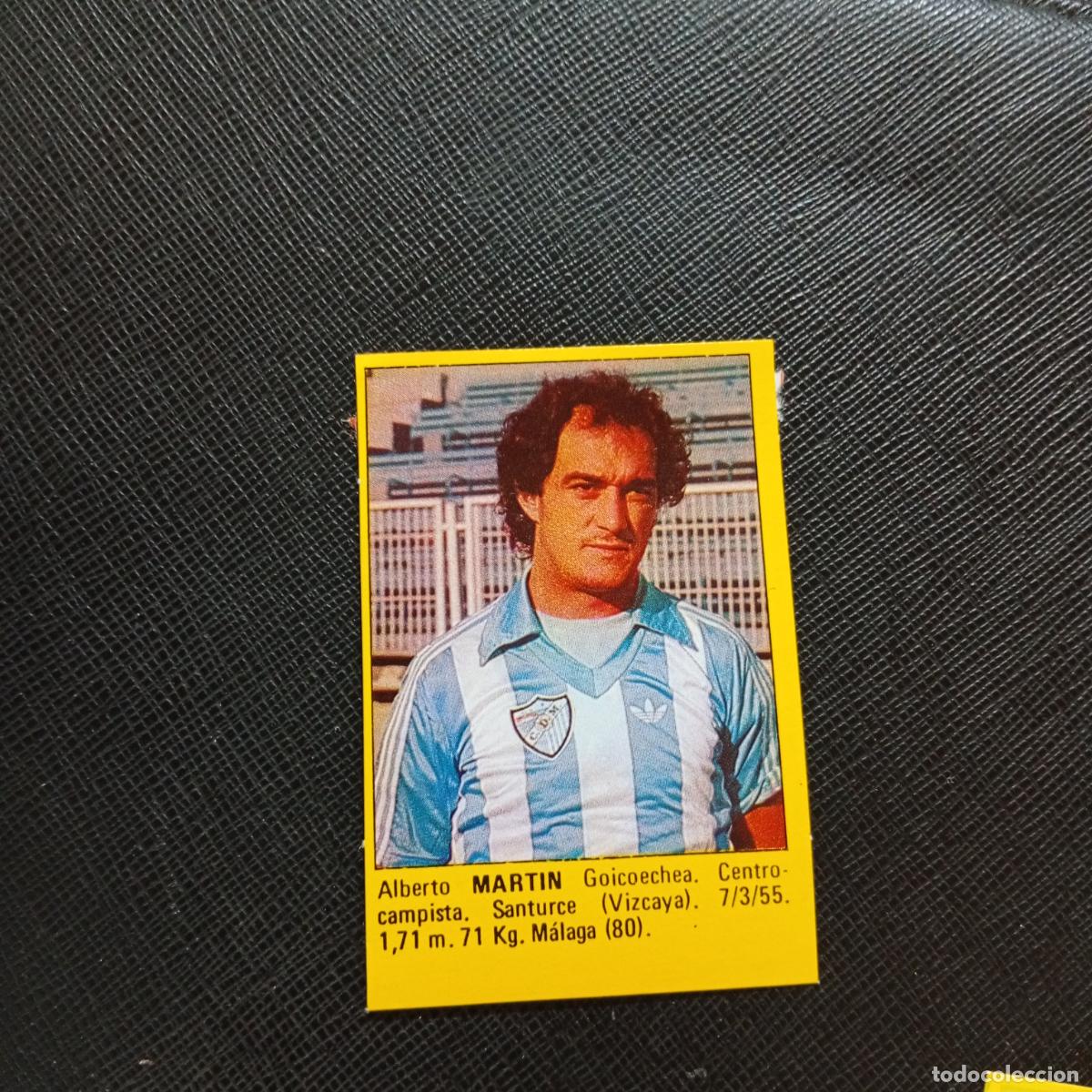 Cromos de f&uacute;tbol: MARTIN MALAGA CROMO SUPER ROLLAN 1984 CROMO FUTBOL LIGA 84 - DESPEGADO - A149 PG10