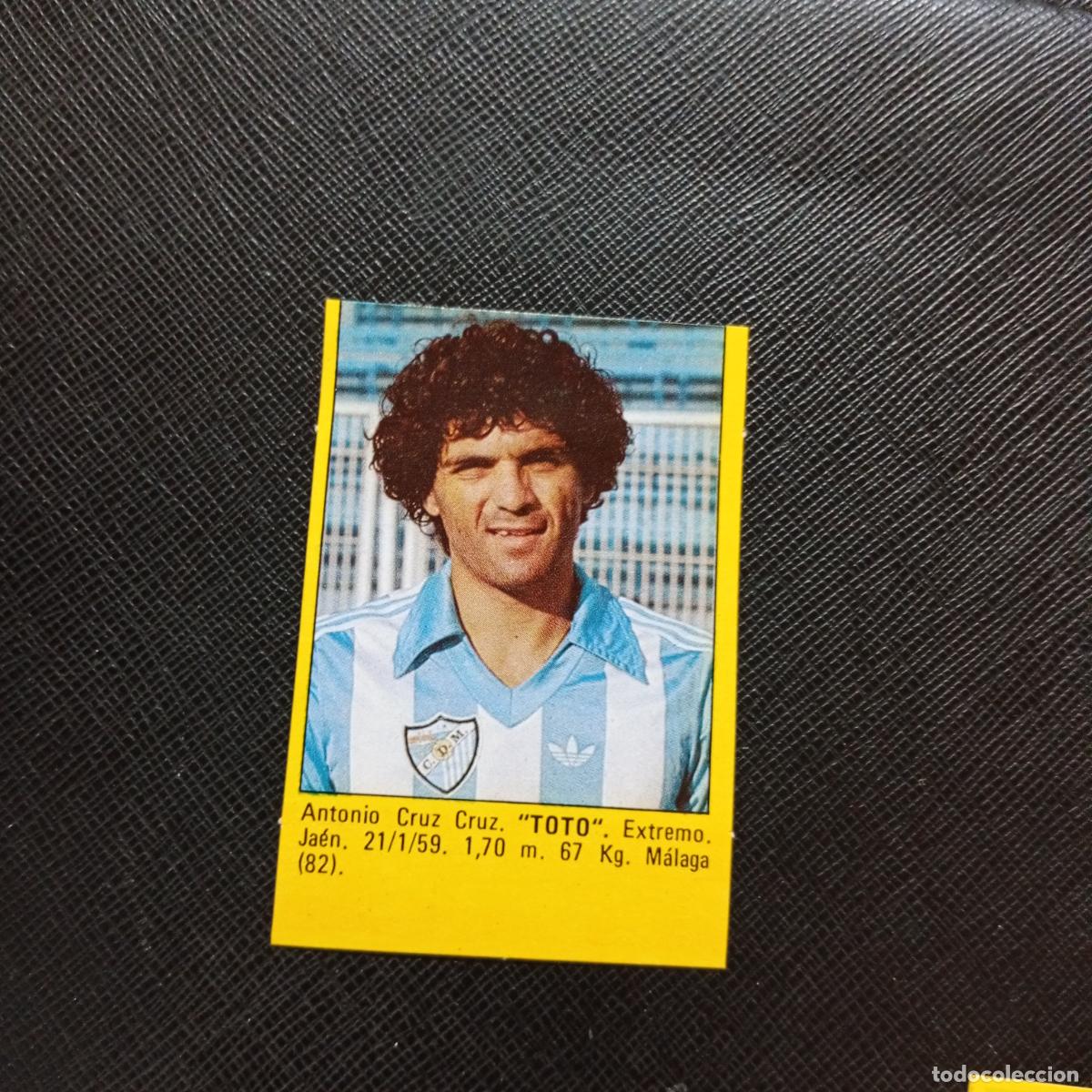 Cromos de f&uacute;tbol: TOTO MALAGA CROMO SUPER ROLLAN 1984 CROMO FUTBOL LIGA 84 - DESPEGADO - A149 PG10