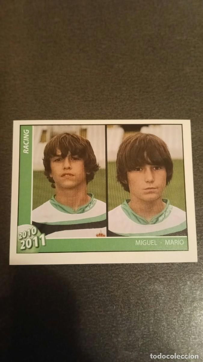 Cromos de f&uacute;tbol: Footprint 2010 2011 Oficial Racing De Santander 195 Miguel-Mario Infantil B