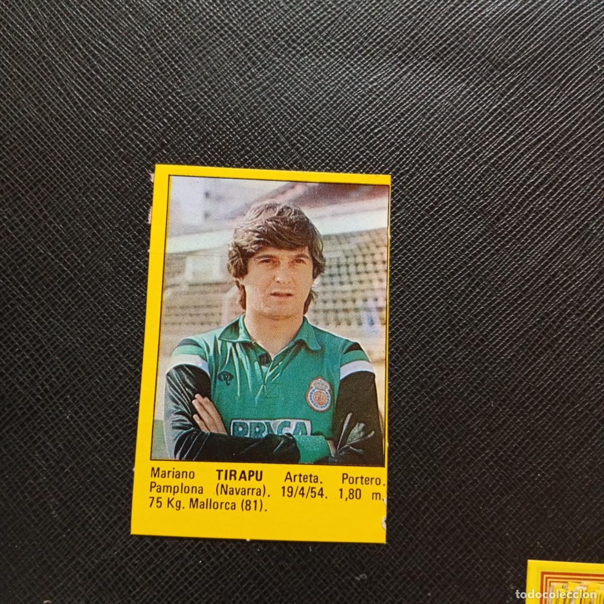 Cromos de f&uacute;tbol: TIRAPU MALLORCA CROMO SUPER ROLLAN 1984 CROMO FUTBOL LIGA 84 - DESPEGADO - A149 PG10