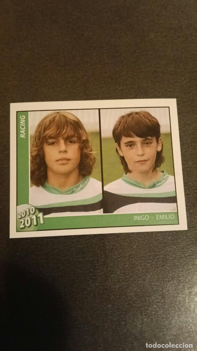 Cromos de f&uacute;tbol: Footprint 2010 2011 Oficial Racing De Santander 198 I&ntilde;igo-Emilio Infantil B