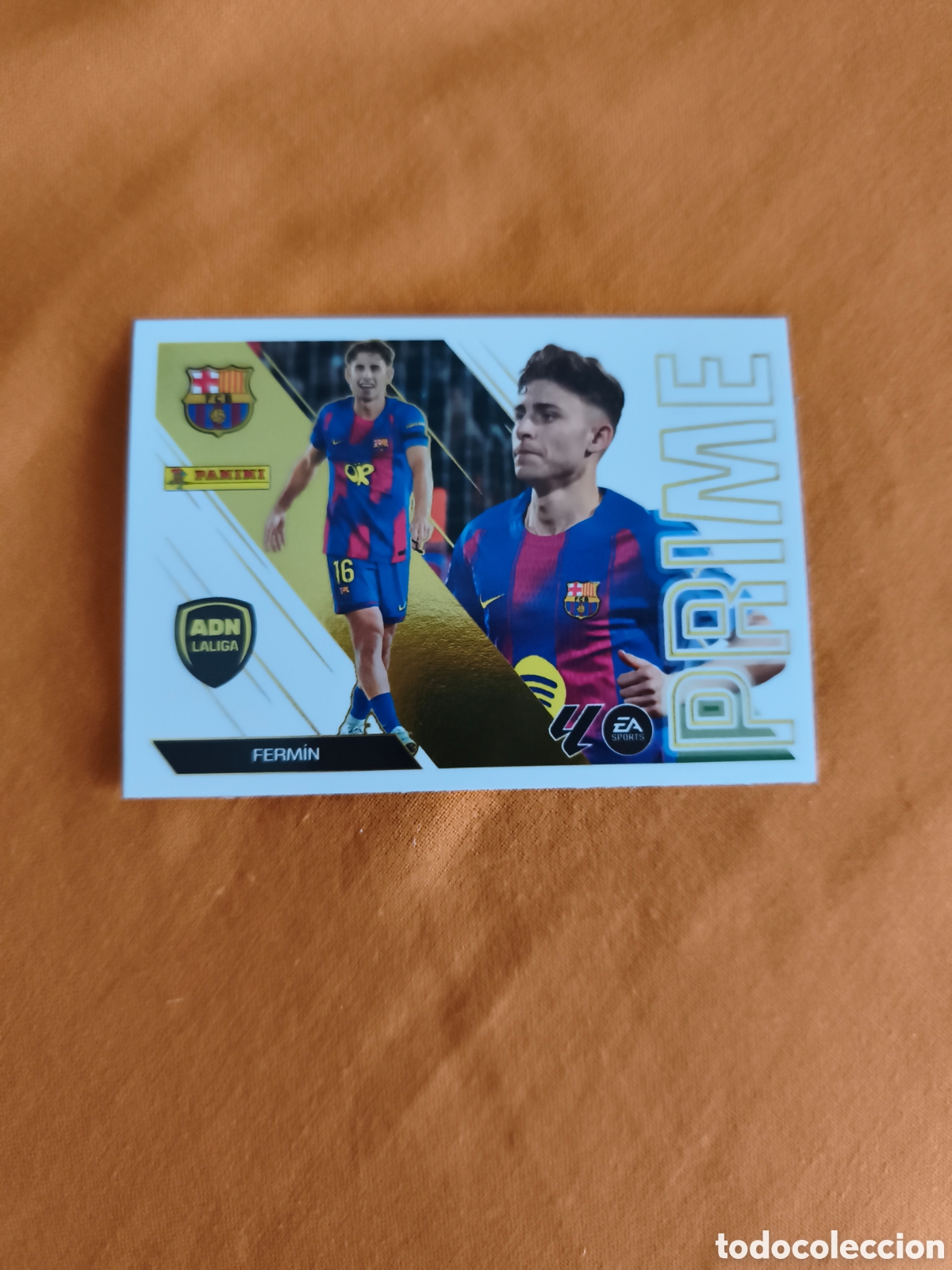 Cromos de f&uacute;tbol: CROMO N&Uacute;MERO 4 FERM&Iacute;N FC BARCELONA ADN LA LIGA PRIME. LIGA ESTE 26/27. PANINI.