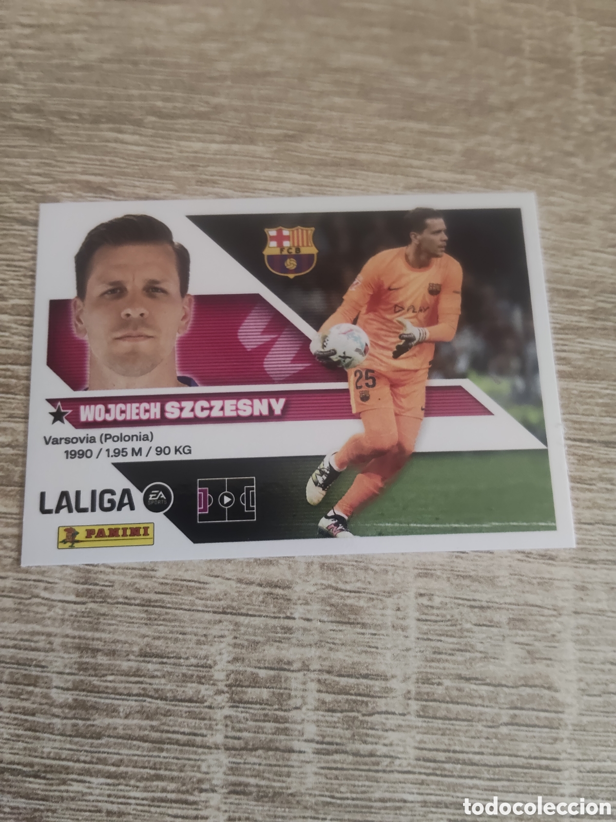 Cromos de f&uacute;tbol: Szczesny Barcelona liga 2026 2027 26 27 ediciones este
