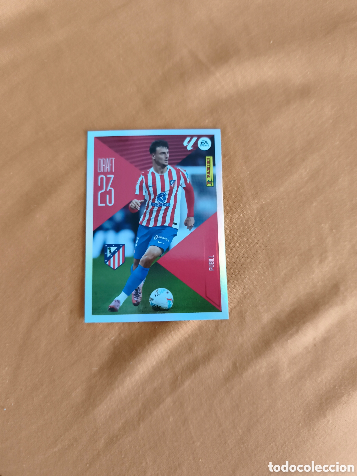 Cromos de f&uacute;tbol: CROMO N&Uacute;MERO 19 PUBILL ATL&Eacute;TICO DE MADRID DRAF 23. LIGA ESTE 26/27. PANINI.