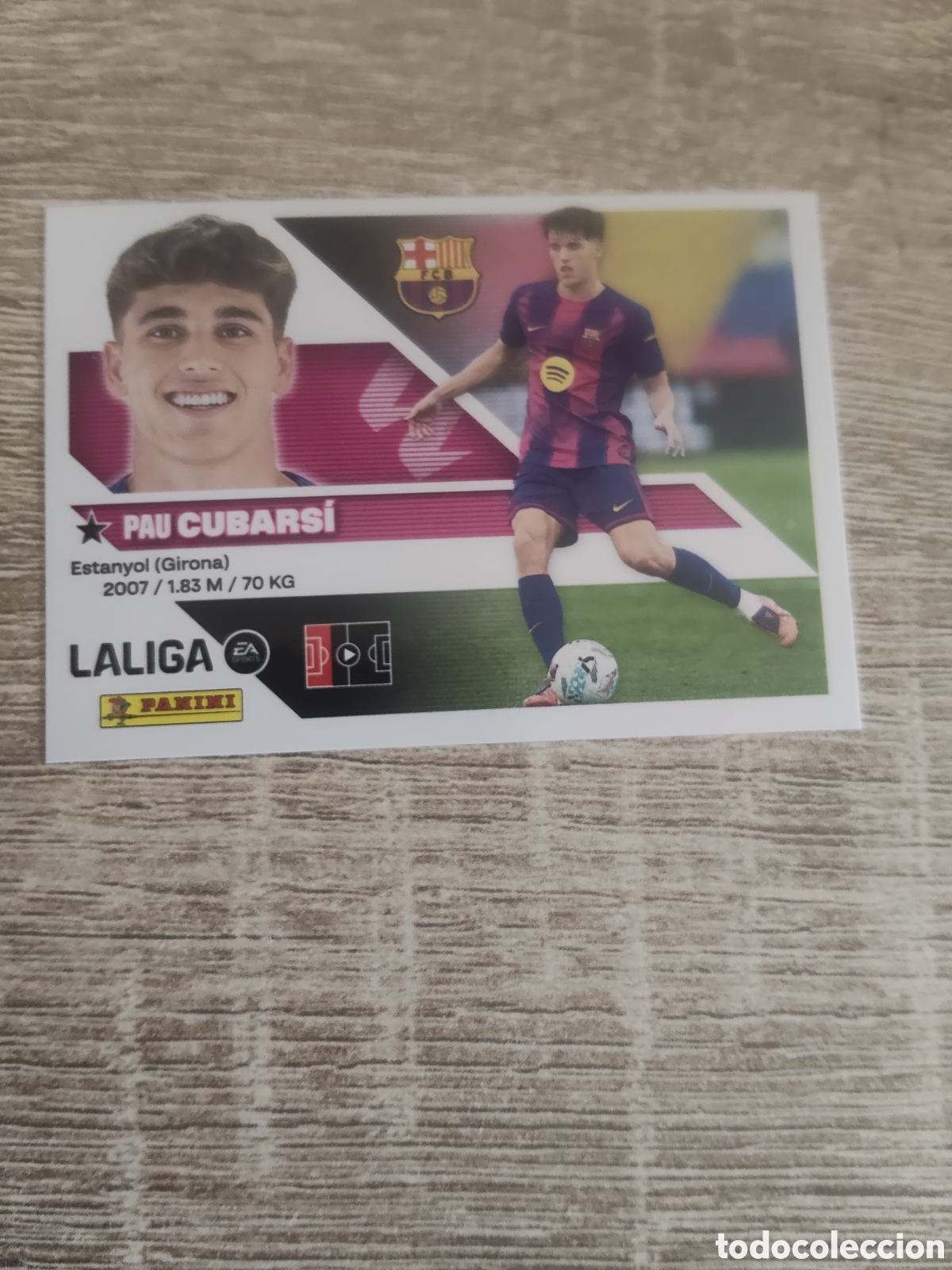 Cromos de f&uacute;tbol: Cubarsi Barcelona liga 2026 2027 26 27 ediciones este
