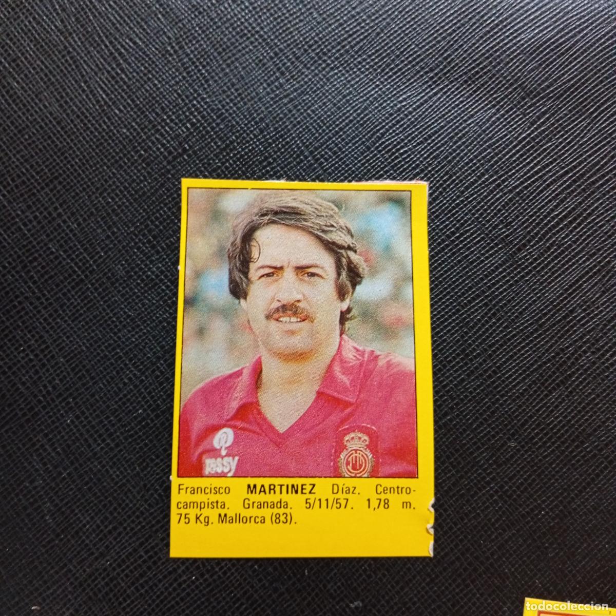 Cromos de f&uacute;tbol: MARTINEZ MALLORCA CROMO SUPER ROLLAN 1984 CROMO FUTBOL LIGA 84 - DESPEGADO - A149 PG12