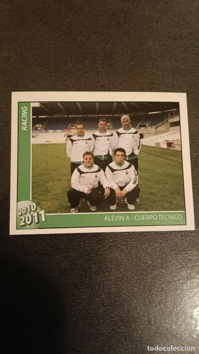 Cromos de f&uacute;tbol: Footprint 2010 2011 Oficial Racing De Santander 204 Cuerpo Tecnico Alevin A
