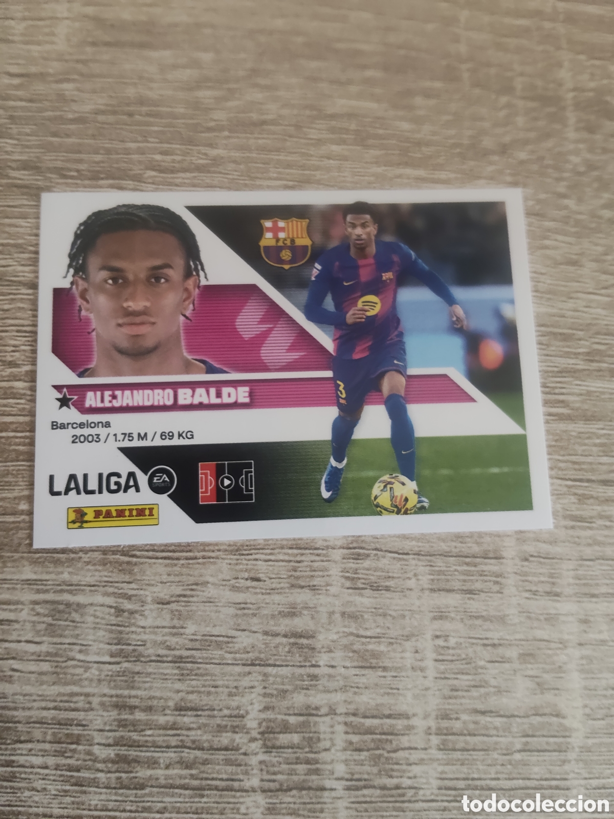 Cromos de f&uacute;tbol: Balde Barcelona liga 2026 2027 26 27 ediciones este