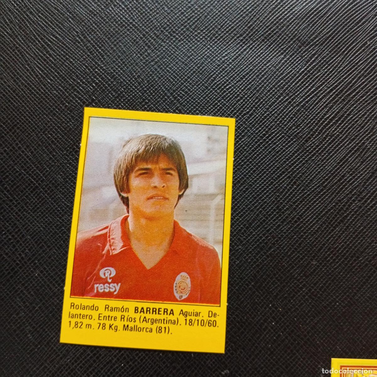 Cromos de f&uacute;tbol: BARRERA MALLORCA CROMO SUPER ROLLAN 1984 CROMO FUTBOL LIGA 84 - DESPEGADO - A149 PG12