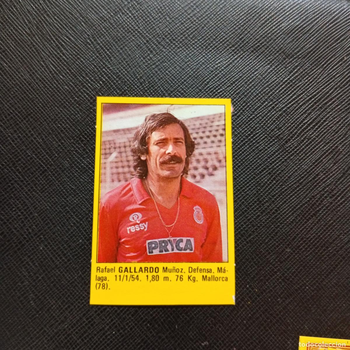 Cromos de f&uacute;tbol: GALLARDO MALLORCA CROMO SUPER ROLLAN 1984 CROMO FUTBOL LIGA 84 - DESPEGADO - A149 PG12