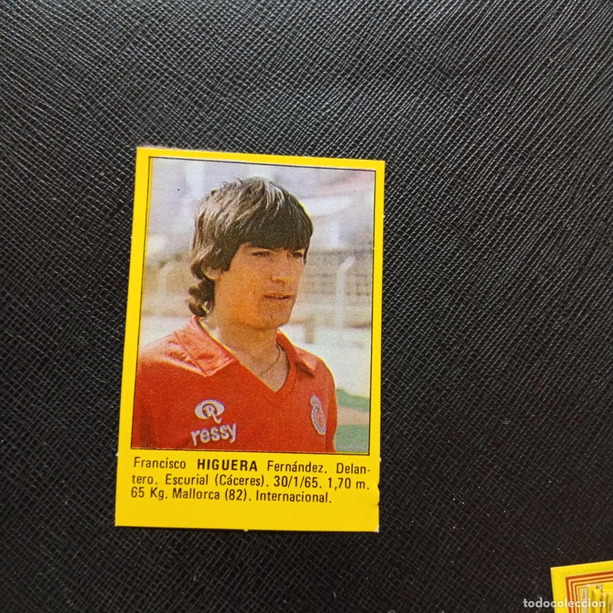 Cromos de f&uacute;tbol: HIGUERA MALLORCA CROMO SUPER ROLLAN 1984 CROMO FUTBOL LIGA 84 - DESPEGADO - A149 PG12