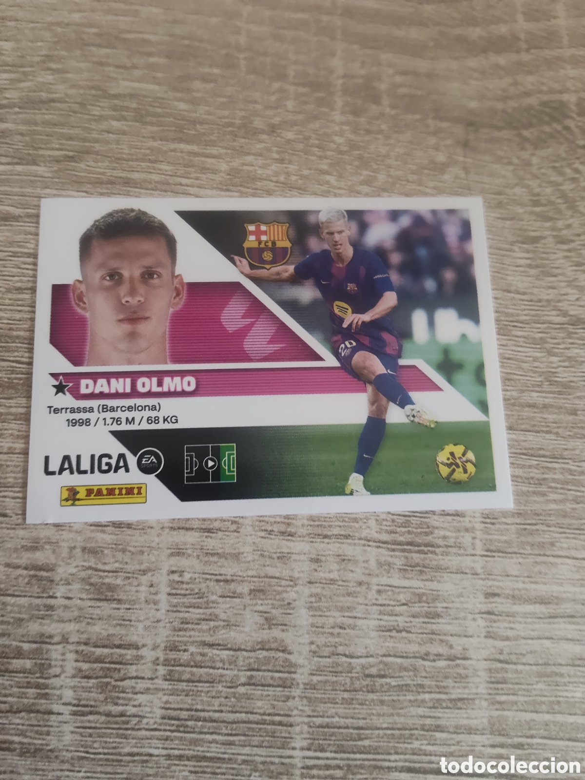 Cromos de Futebol: Dani Olmo Barcelona liga 2026 2027 26 27 ediciones este