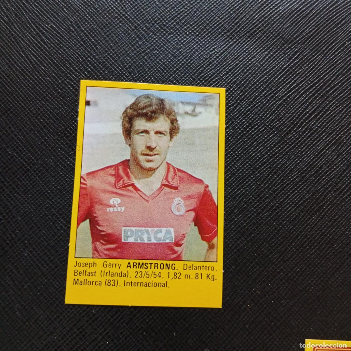 Cromos de Futebol: ARMSTRONG MALLORCA CROMO SUPER ROLLAN 1984 CROMO FUTBOL LIGA 84 - DESPEGADO - A149 PG12