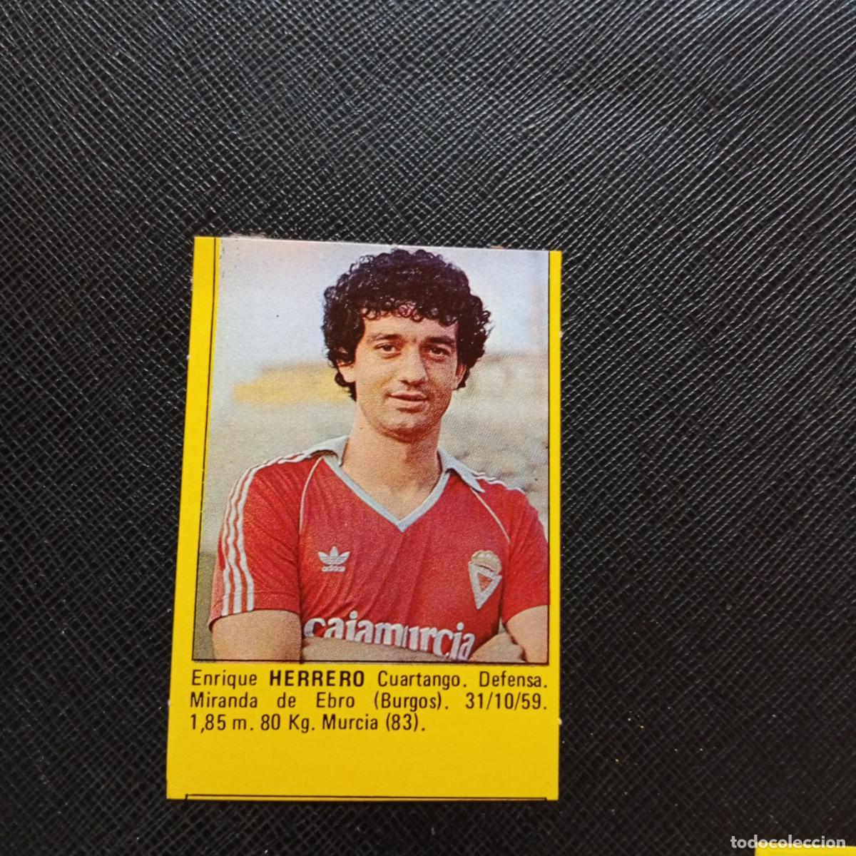 Cromos de Futebol: HERRERO MURCIA CROMO SUPER ROLLAN 1984 CROMO FUTBOL LIGA 84 - DESPEGADO - A149 PG12