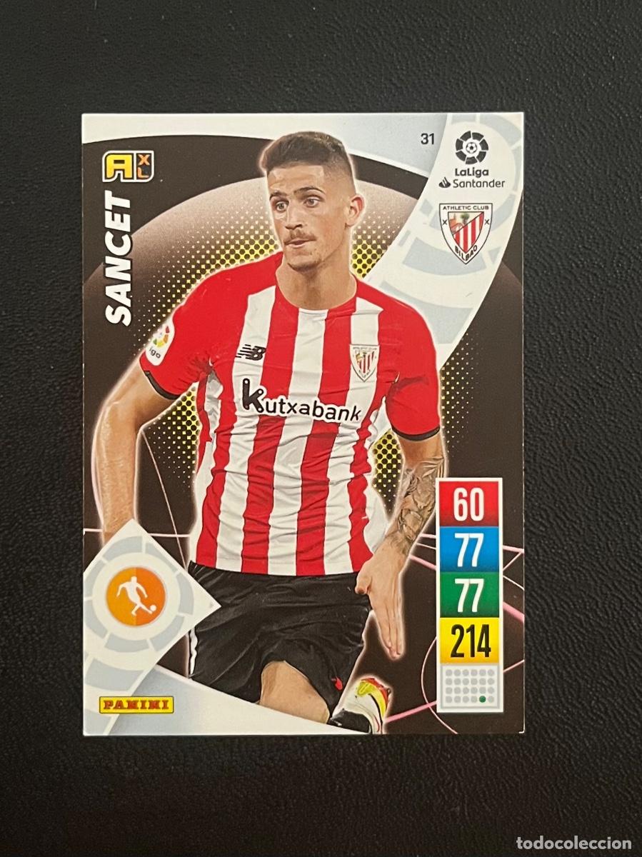 Cromos de Futebol: 31 SANCET ATHLETIC CLUB BILBAO ADRENALYN 2021 2022 PANINI CROMO LA LIGA 21 22