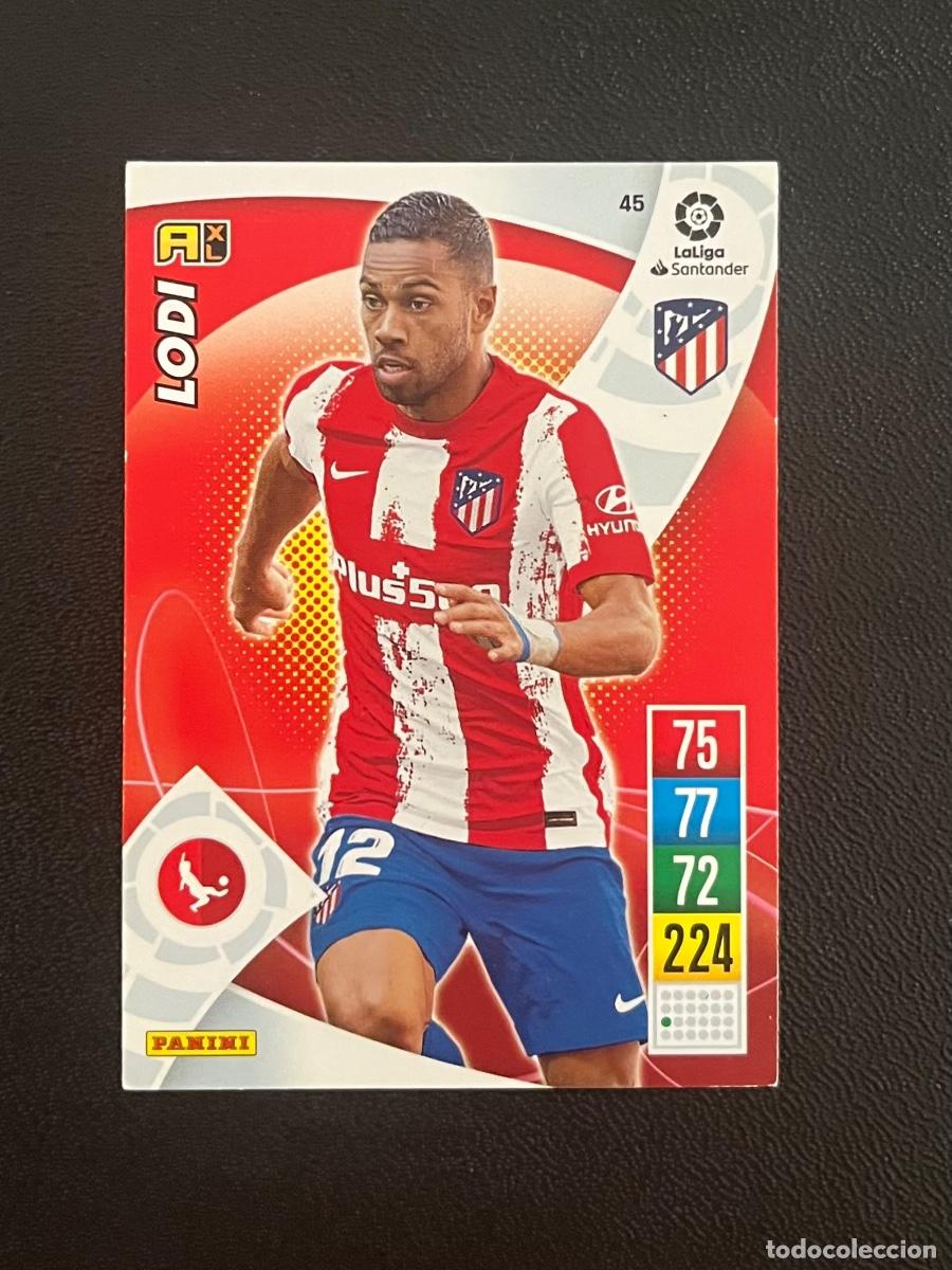 Cromos de Futebol: 45 LODI ATL&Eacute;TICO DE MADRID ADRENALYN 2021 2022 PANINI CROMO LA LIGA 21 22