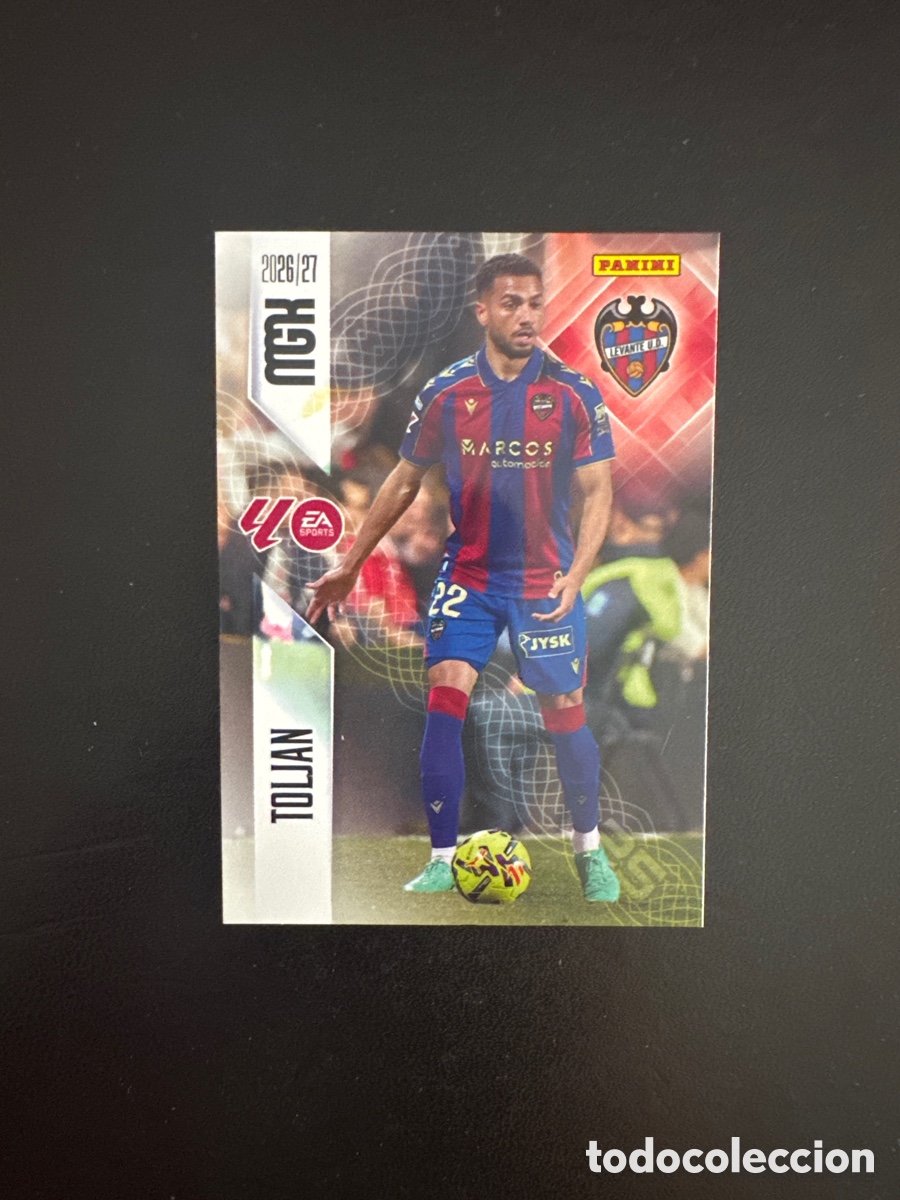 Cromos de Futebol: TOLJAN LEVANTE N&Uacute;MERO 202 MEGACRACKS 2026 2027