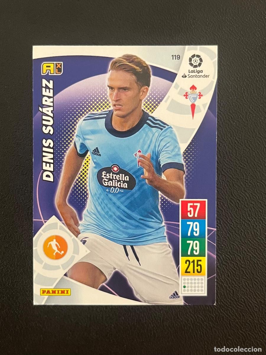 Cromos de Futebol: 119 DENIS SU&Aacute;REZ RC CELTA DE VIGO ADRENALYN 2021 2022 PANINI CROMO LA LIGA 21 22