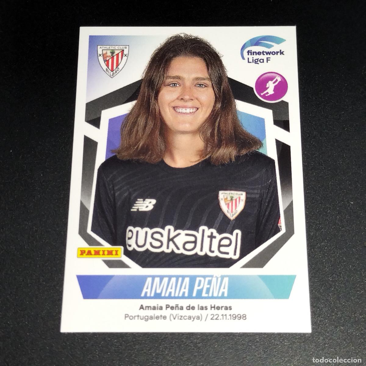 Cromos de Futebol: N&ordm; 86 AMAIA PE&Ntilde;A ATHLETIC BILBAO CROMOS FINETWORK LIGA F FEMENINA PANINI 2022 2023 22 23