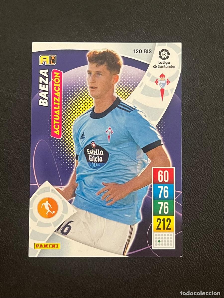 Cromos de Futebol: 120 BIS BAEZA RC CELTA DE VIGO ACTUALIZACI&Oacute;N ADRENALYN 2021 2022 PANINI CROMO LA LIGA 21 22