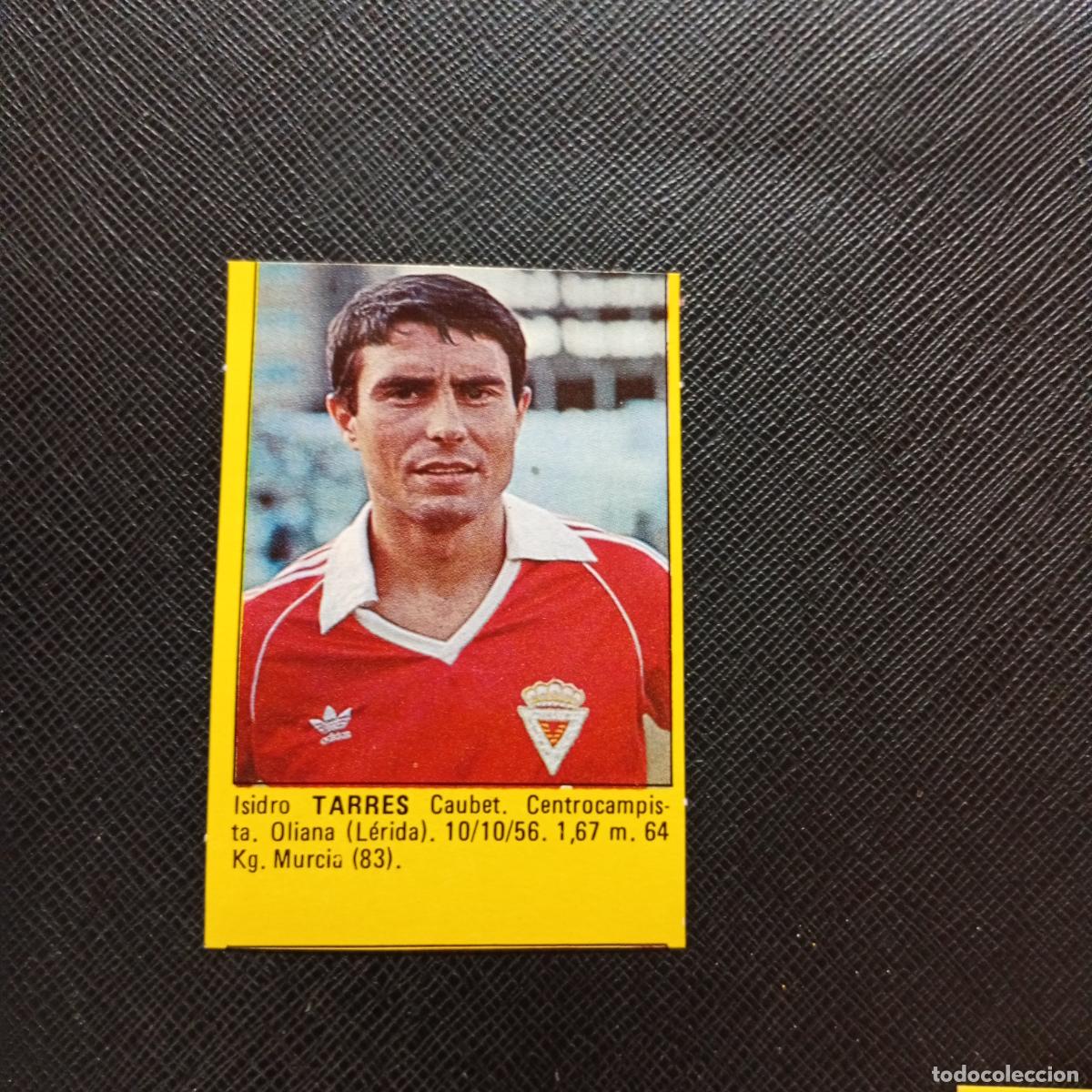 Fu&szlig;ball-Sticker: TARRES MURCIA CROMO SUPER ROLLAN 1984 CROMO FUTBOL LIGA 84 - DESPEGADO - A149 PG12