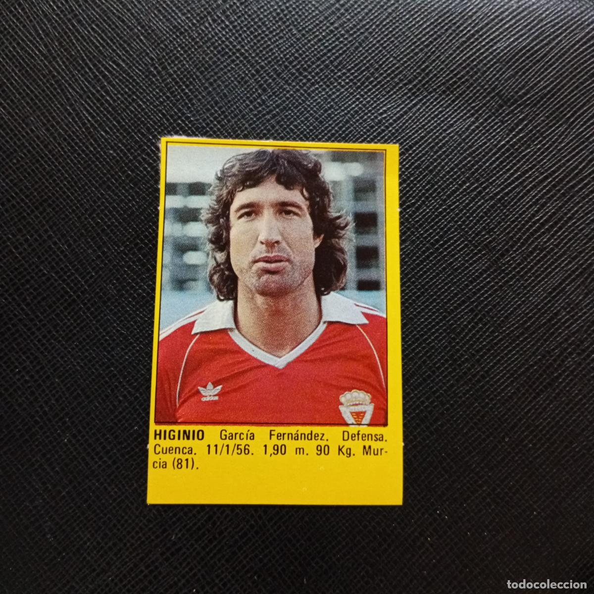 Cromos de f&uacute;tbol: HIGINIO MURCIA CROMO SUPER ROLLAN 1984 CROMO FUTBOL LIGA 84 - DESPEGADO - A149 PG12