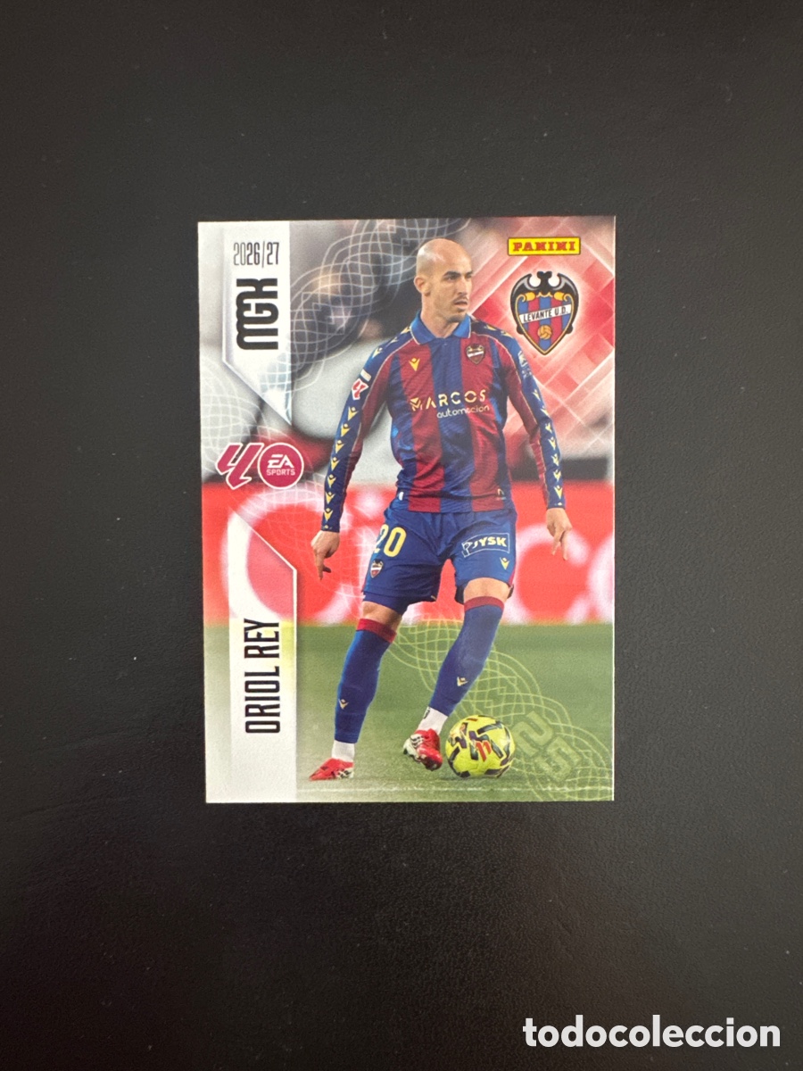 Cromos de f&uacute;tbol: ORIOL REY LEVANTE N&Uacute;MERO 207 MEGACRACKS 2026 2027