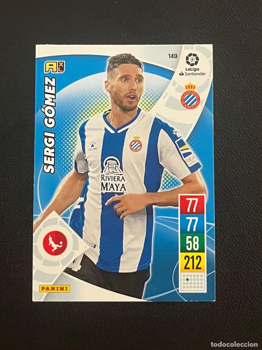 Cromos de f&uacute;tbol: 149 SERGI G&Oacute;MEZ RCD ESPANYOL BARCELONA ADRENALYN 2021 2022 PANINI CROMO LA LIGA 21 22