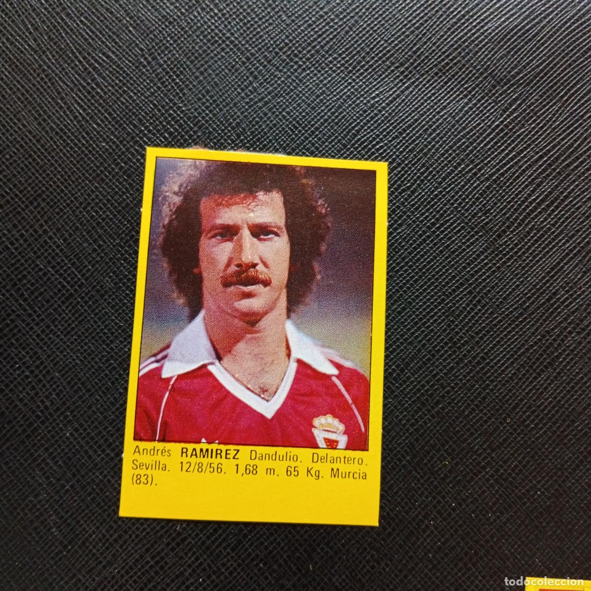 Cromos de f&uacute;tbol: RAMIREZ MURCIA CROMO SUPER ROLLAN 1984 CROMO FUTBOL LIGA 84 - DESPEGADO - A149 PG14