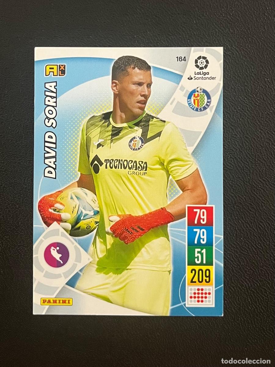 Cromos de f&uacute;tbol: 164 DAVID SORIA GETAFE CF ADRENALYN 2021 2022 PANINI CROMO LA LIGA 21 22