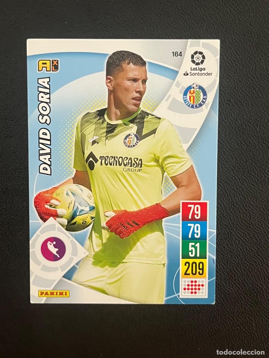 Cromos de f&uacute;tbol: 164 DAVID SORIA GETAFE CF ADRENALYN 2021 2022 PANINI CROMO LA LIGA 21 22